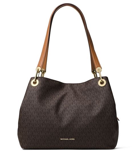 michael kors raven black gold|MICHAEL Michael Kors Signature Raven Large Tote .